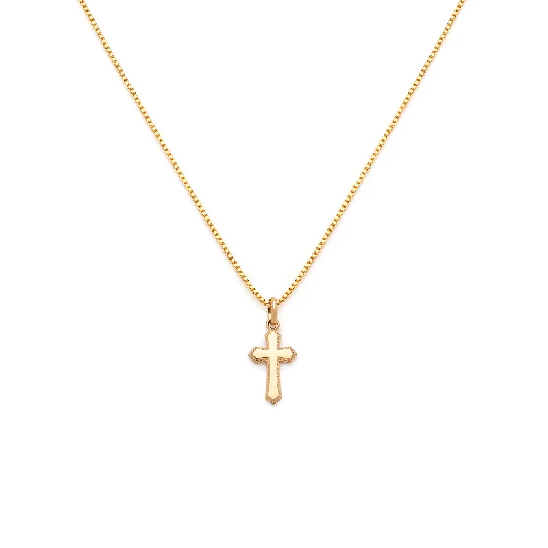 Gold Cross Necklace | Goldfill