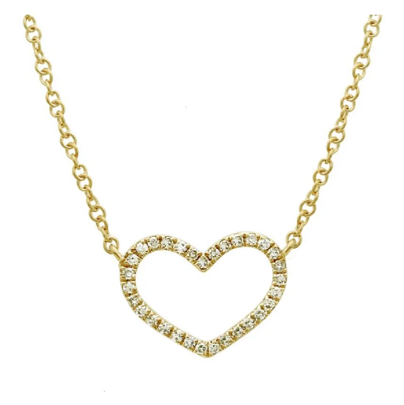 The Jill Diamond Heart Necklace