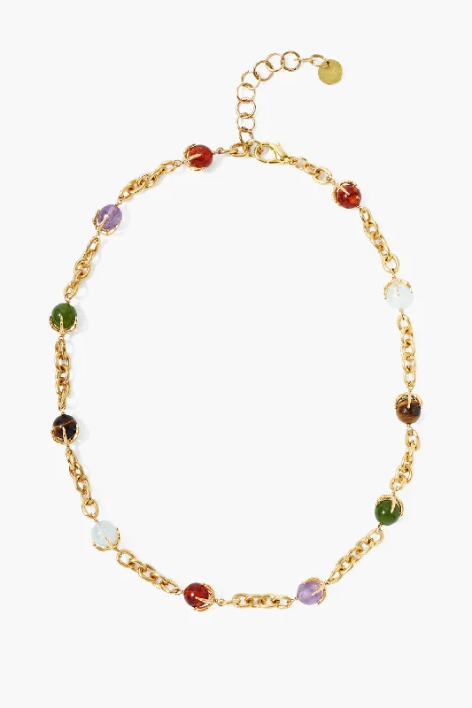 Lark Chain Necklace Multi