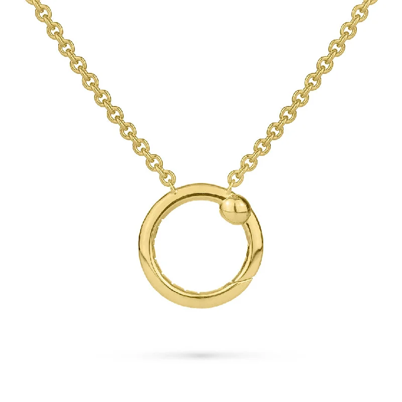 Paul Morelli Meditation Bell Slider Necklace