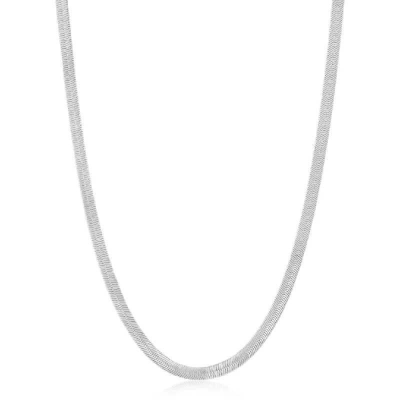 Snake Necklace - Silver