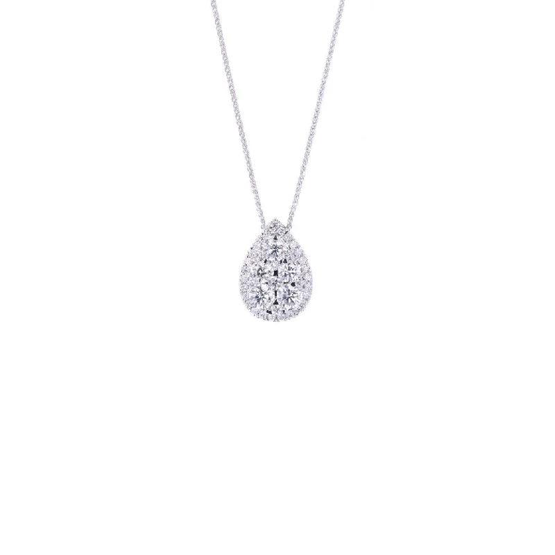 1.22 ctw Diamond Pendant Necklace