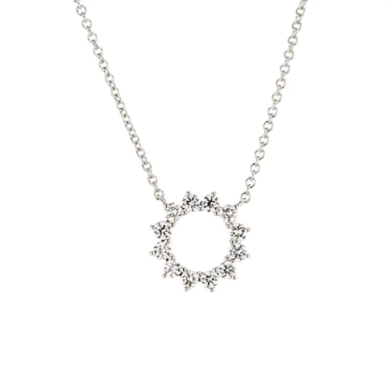 18" 1.50 ctw Diamond Stationary Pendant Necklace | M10273214