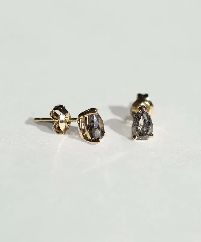 Bella Salt & Pepper Diamond Studs