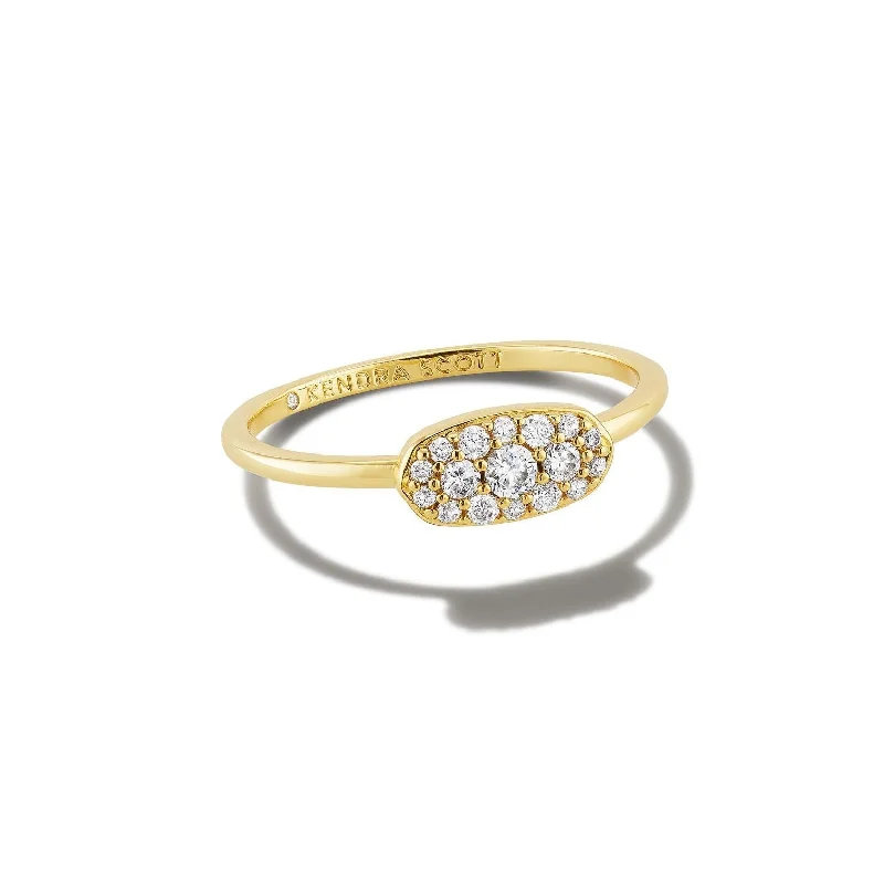 Kendra Scott Grayson Crystal Band Ring