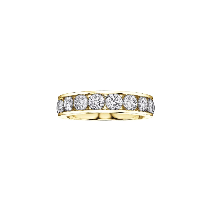 020081  14K Yellow Gold 1.00CT TW Diamond Ring