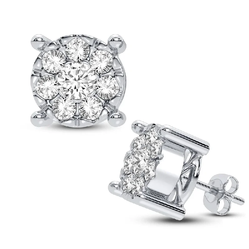 10K 0.75CT DIAMOND EARRING