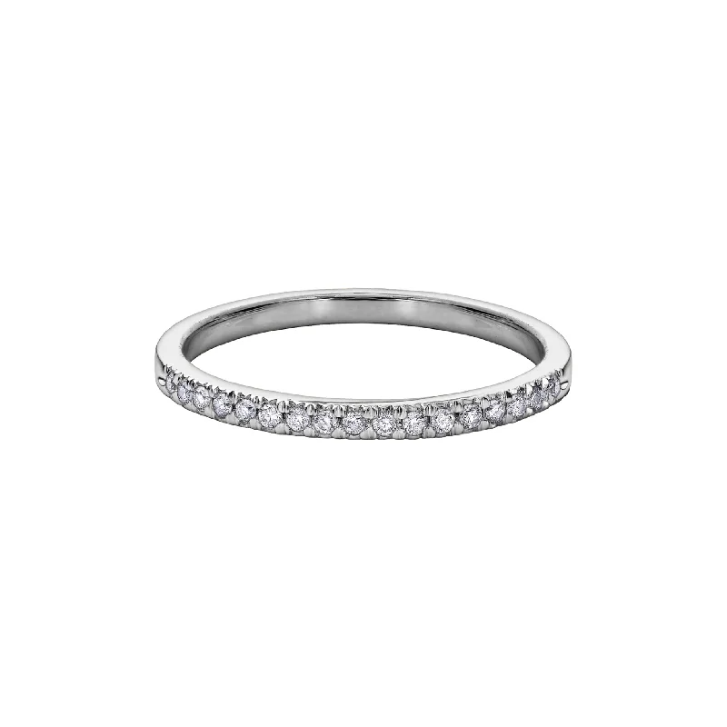 120223 10KT White Gold .50CT TW Diamond Ring