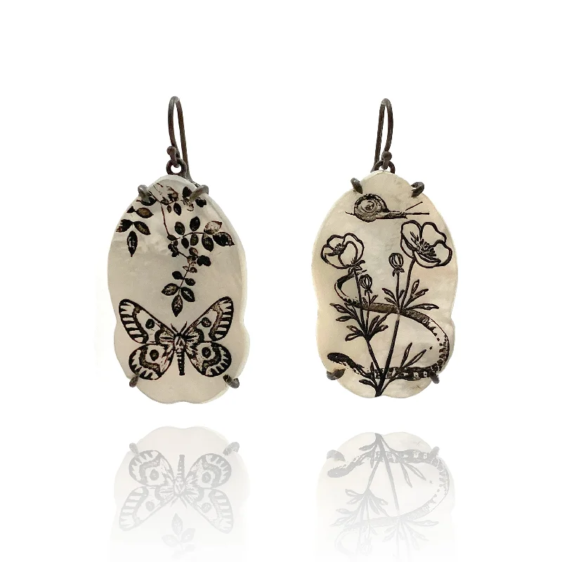 Butterfly and Bloom Earrings