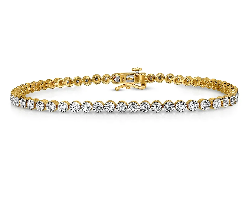 Miracle Plate Diamond Bracelet