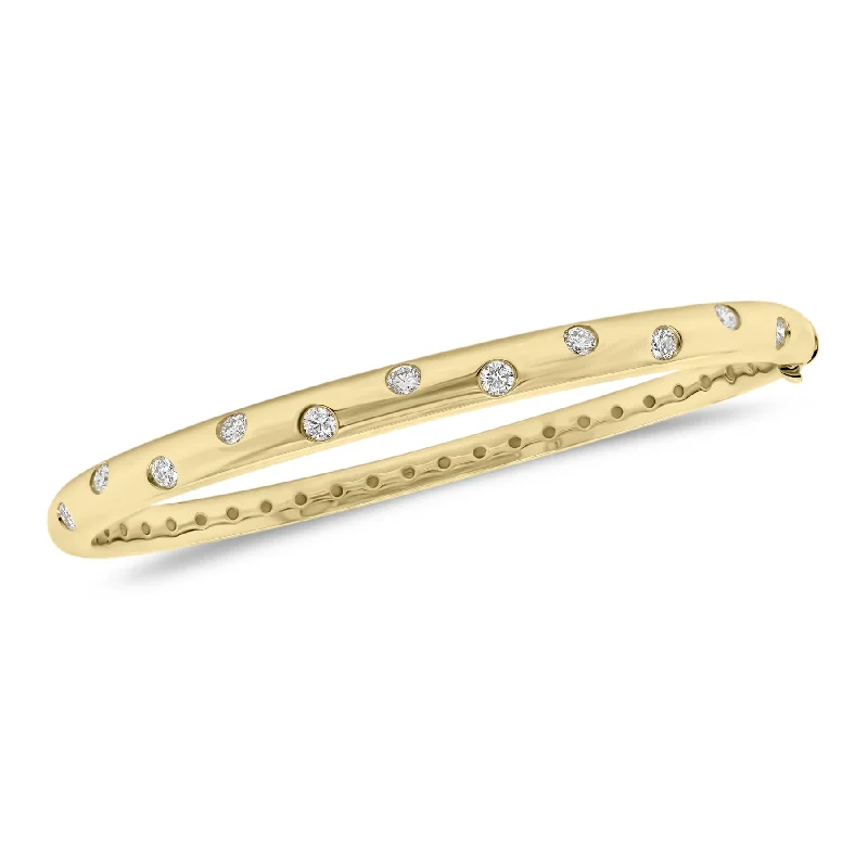 Diamond Dot Bangle