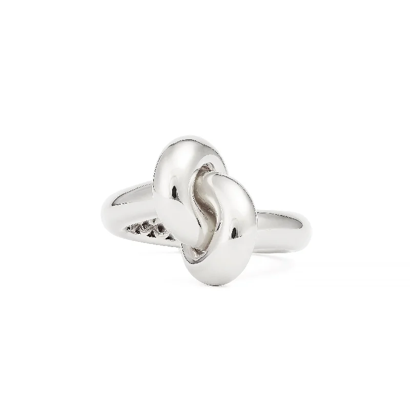 Legacy Knot Medium (Loose) 18K Whitegold Ring