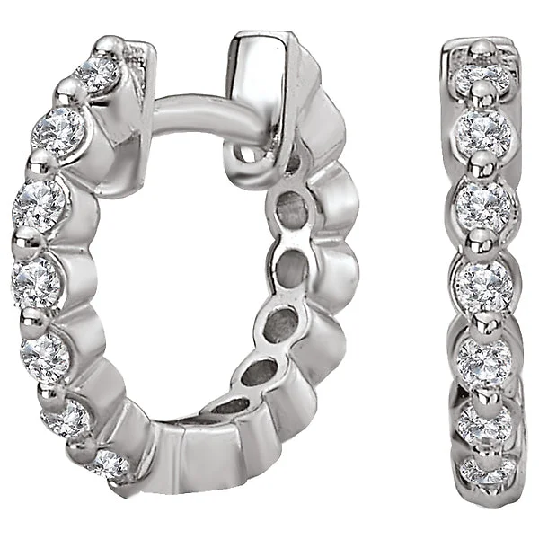 Ladies Fashion Diamond Earrings