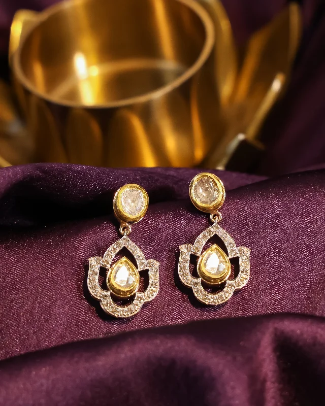 Rekha Polki And Diamond Tops