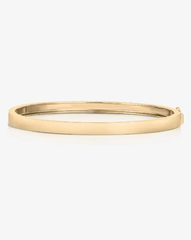 Stackable Gold Bangle