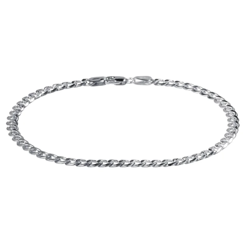 Tesoro Vero Silver Curb Bracelet