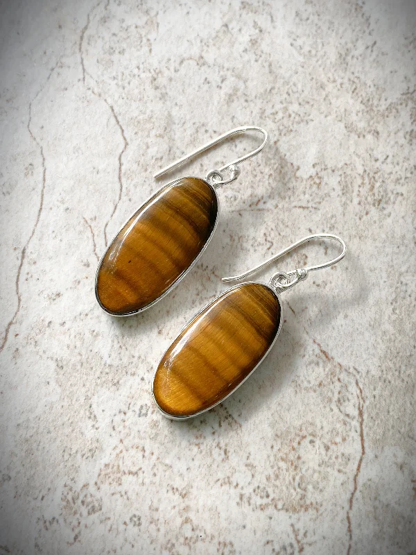 Tiger's Eye Dangles