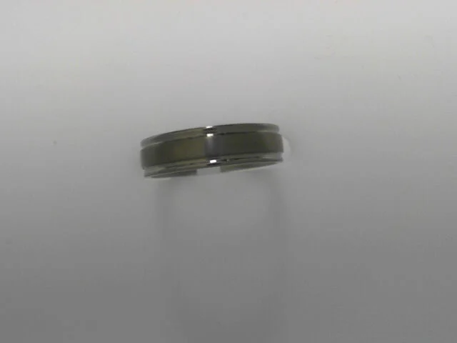 Titanium 6mm Satin Center Ring