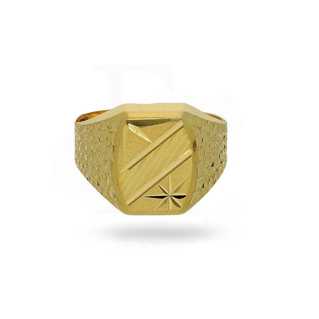 Gold Men's Ring 18KT - FKJRN18K2629